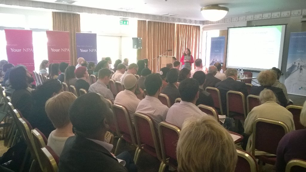 NPA1921's tweet photo. GPhC session at #npaconference #npaconf. "Events like today are helping to improve ratings" says regional inspector https://t.co/bTlyLXS9hD