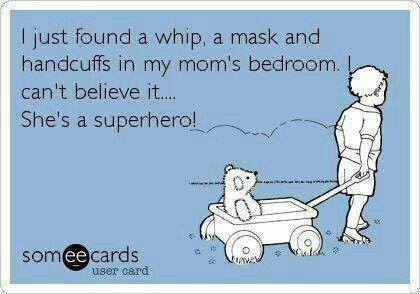 SheriBuki's tweet photo. This explains my entire childhood! I knew it, my Dad married a Superhero. ;)
Happy Mother's Day!! @BukowskiLynn https://t.co/kssPnyGxOp