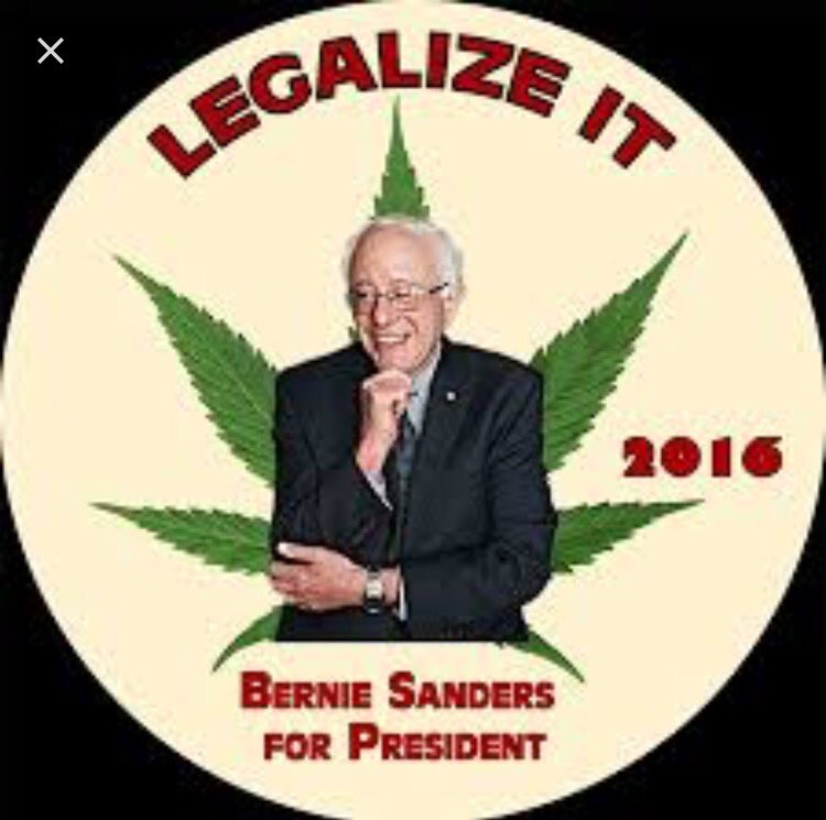 Ontheotherhand's tweet photo. Attention #LibertarianParty candidates &amp; voters who want to legalize marijuana -> Bernie shares your views #ThisWeek https://t.co/QIbfZRABIp