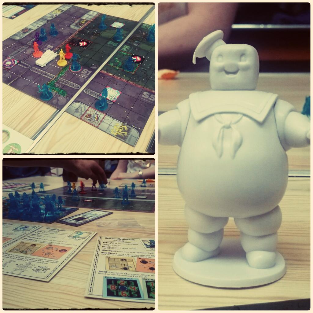 TabletopGameSoc's tweet photo. Not to mention our @Cryptozoic game of Ghostbusters that the club picked up from @LazyJuggler at #DiddyCon https://t.co/zFMcS24hbl