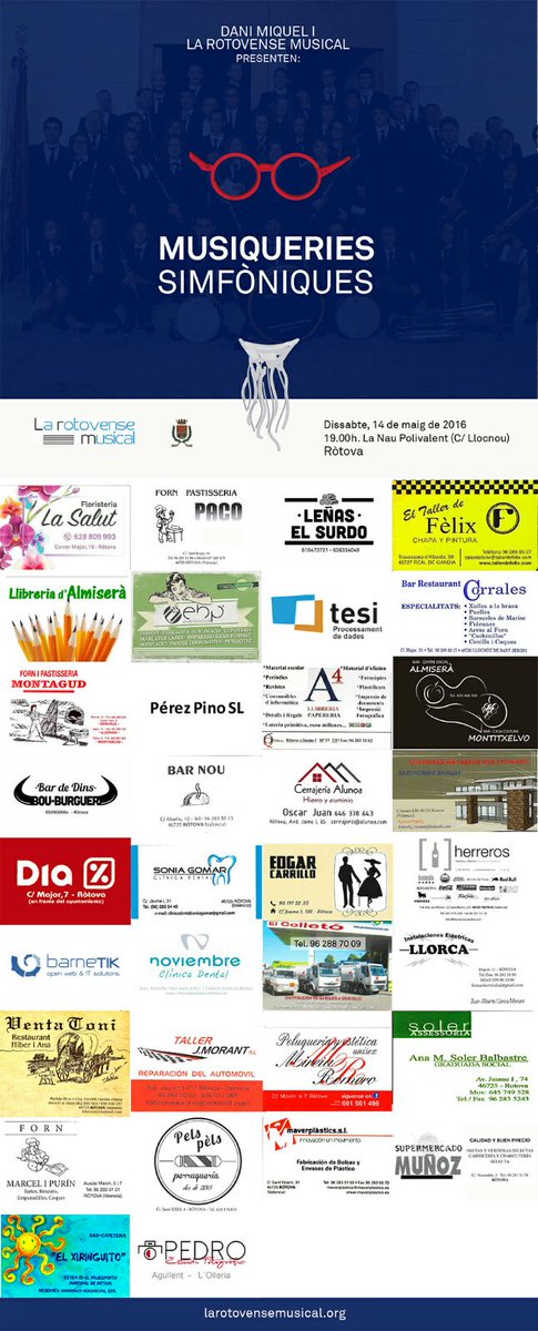 Dissabte 14 de maig vos esperem a la Nau Polivalent de Ròtova per a un concert amb el cantautor Dani Miquel