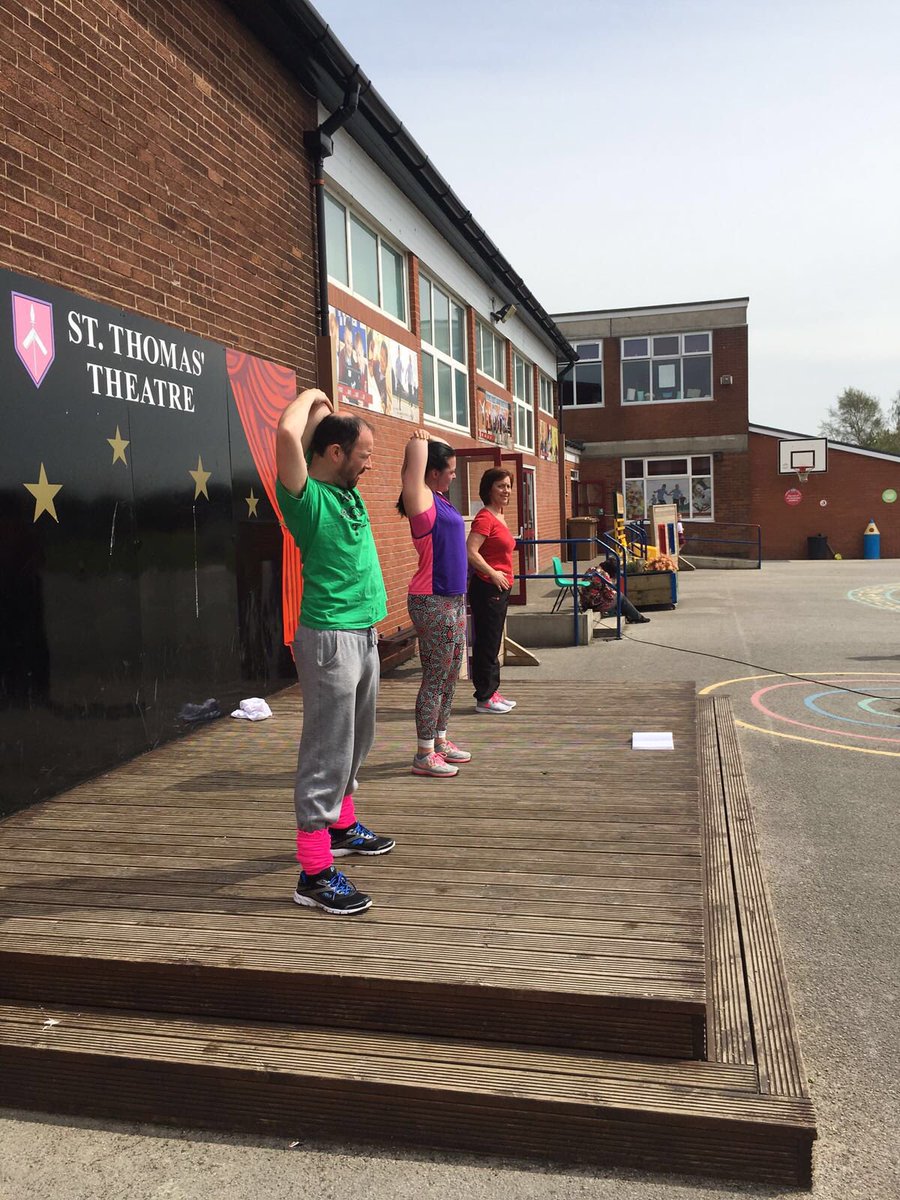 StThomasGbn's tweet photo. Whole school zumbathon to raise money for the NSPCC https://t.co/27aMs0SpXo