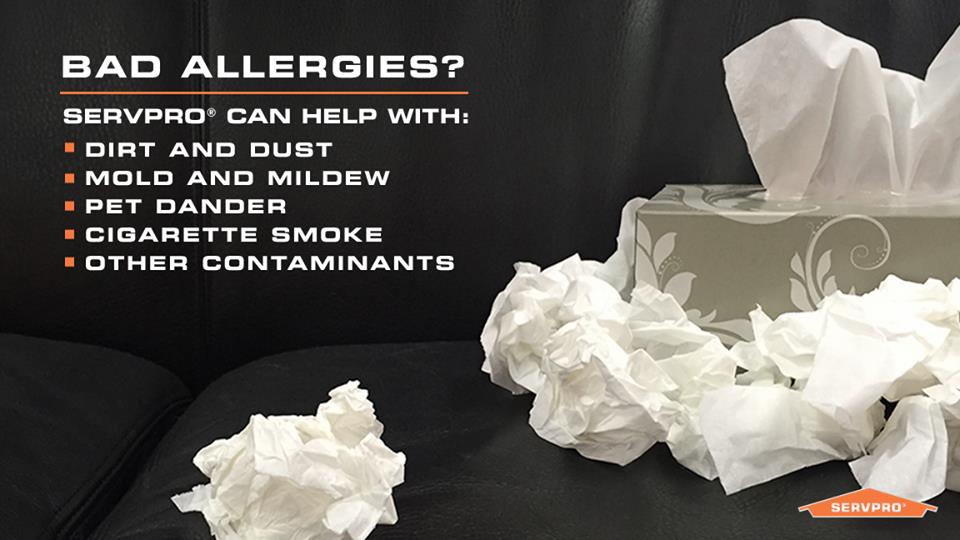 SaginawSERVPRO's tweet photo. Michigan's weather gives you enough allergies! Call SERVPRO to help with the other causes #LikeItNeverEvenHappened https://t.co/qngs0uMhcD