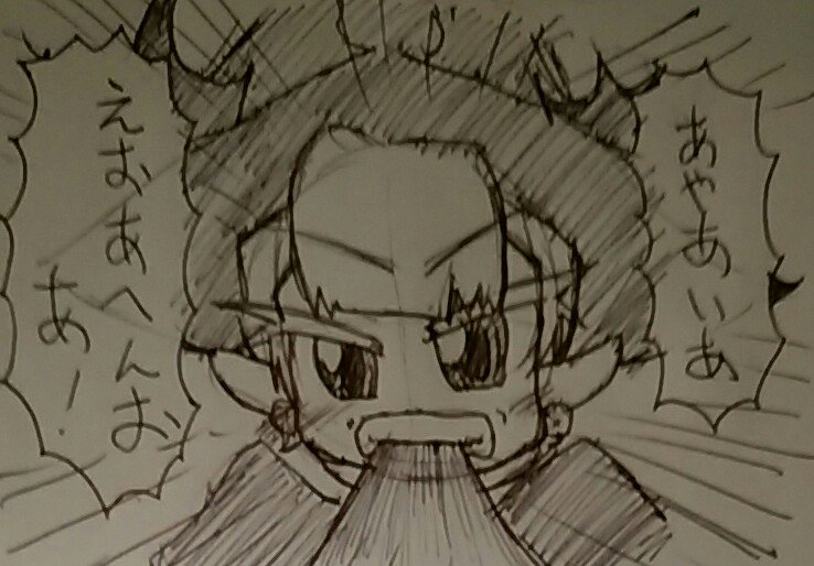 ゴムパッチンのニュクスバージョンも描きました。
#ゴムの日 