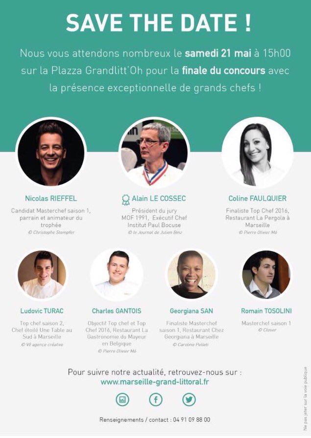 ColineTopChef's tweet photo. Retrouvez moi samedi 21 mai avec @CharlesGantois @LudovicTurac et d'autres chef sur la #PlazzaGrandlitt ! #concours https://t.co/EfI1FrvkJc