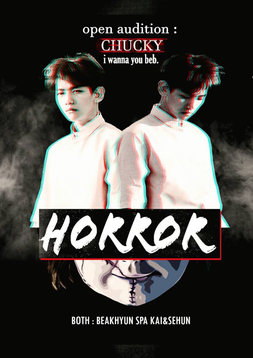 horrorlinez's tweet photo. OPEN AUDITION CHUCKY!!
BOTH : BAEK | SPC : CHANKAIHUN
Today - 15 MAY #พื้นที่โปร rt ตามทัก
https://t.co/yvLwp19VaZ https://t.co/smjKzfyEkR