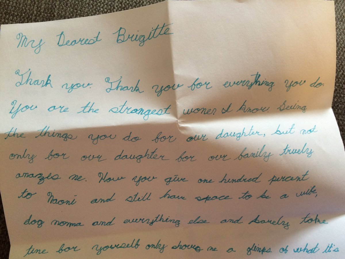BrigitteMah's tweet image. The best #MothersDay gift to wake up to. 
#bringbackhandwriting #momlife #parenting