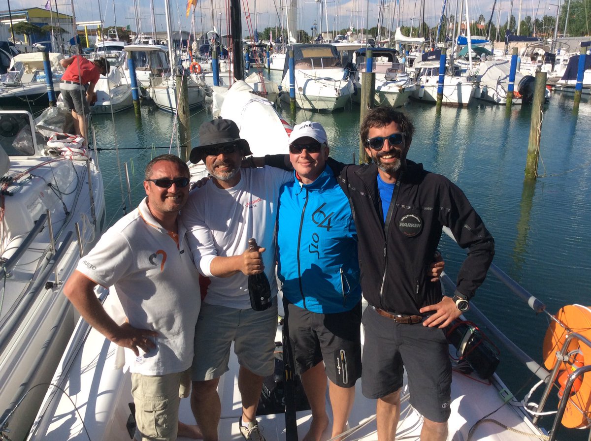 SeascapeEdition's tweet photo. Escapade comes third! Congratulations to our teams! #duecento27 https://t.co/C4njHR6nu0