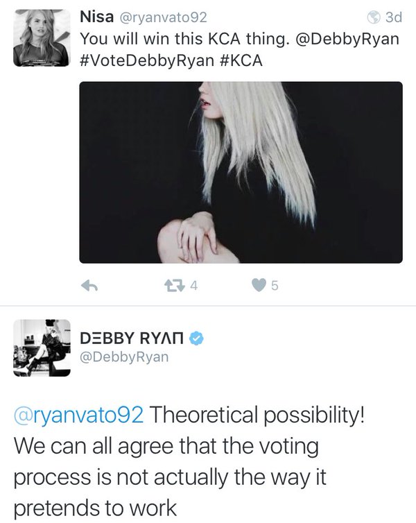 DebbyRyan_Spain's tweet photo. "Posiblemente. Todos estamos de acuerdo que el proceso de votación no está en la manera que se esperaba." https://t.co/LqFIzHUFXx