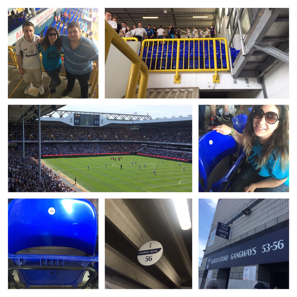 beccithfc's tweet photo. Been hard to say goodbye to seat 276. I will miss you after 12 seasons! #block56 #spurs @SpursOfficial https://t.co/8bSysL8CMK