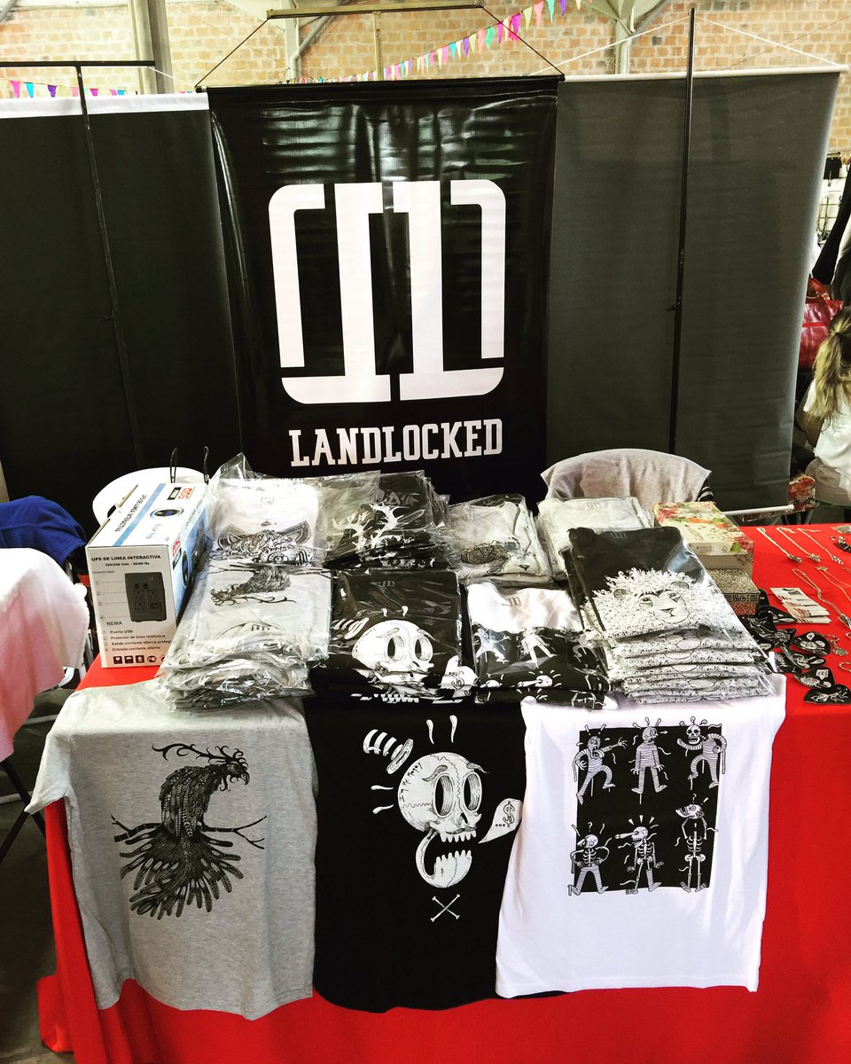LandLockedPy's tweet photo. Ya estamos listos para el @bazarcreativopy en el complejo Textilia con los nuevos diseños masculinos y femeninos😎! https://t.co/GLrPktFOUm