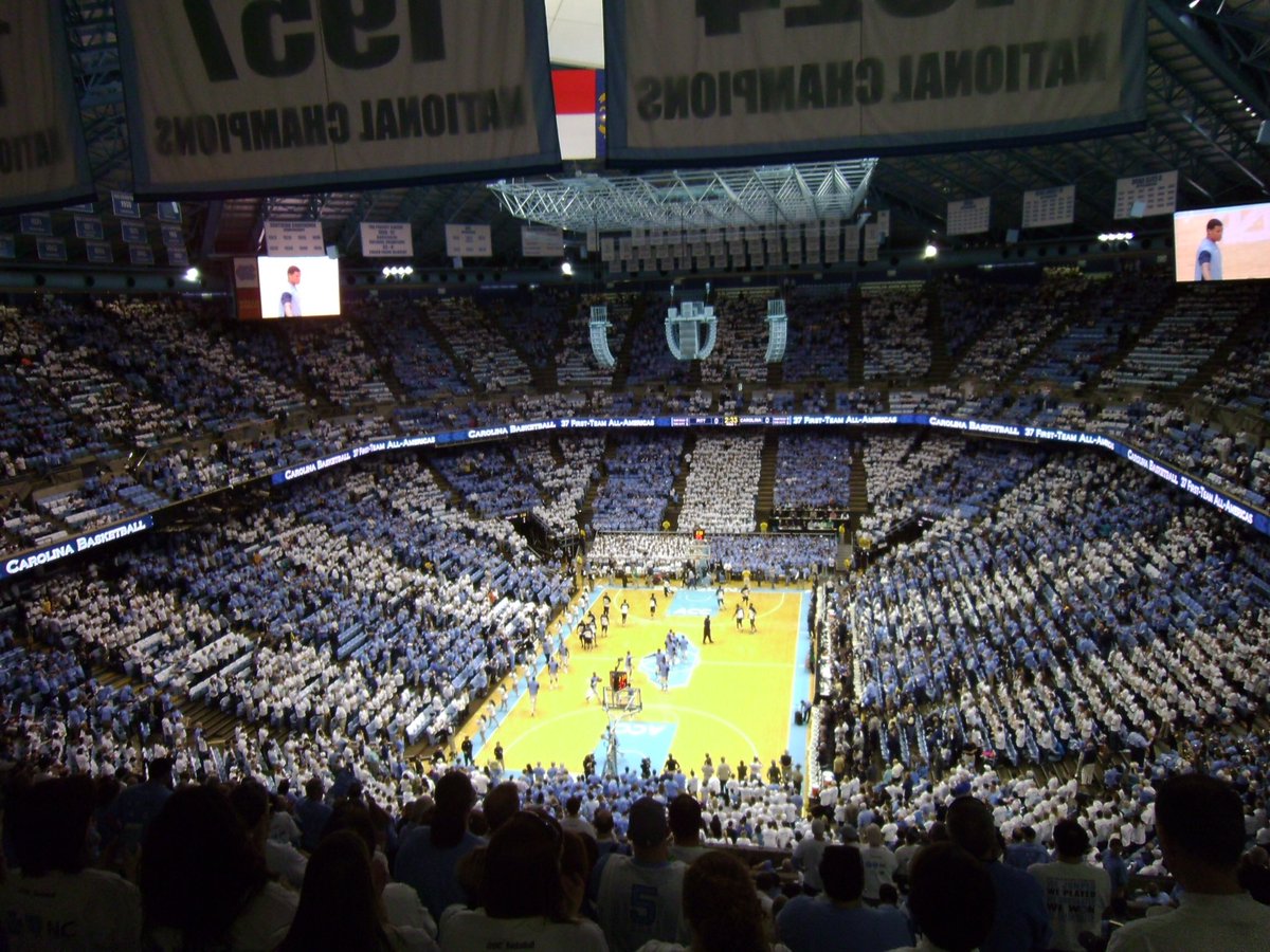 Best College Basketball Arena
• ROUND OF 32 •

RT ~ Arizona
Fav ~ North Carolina