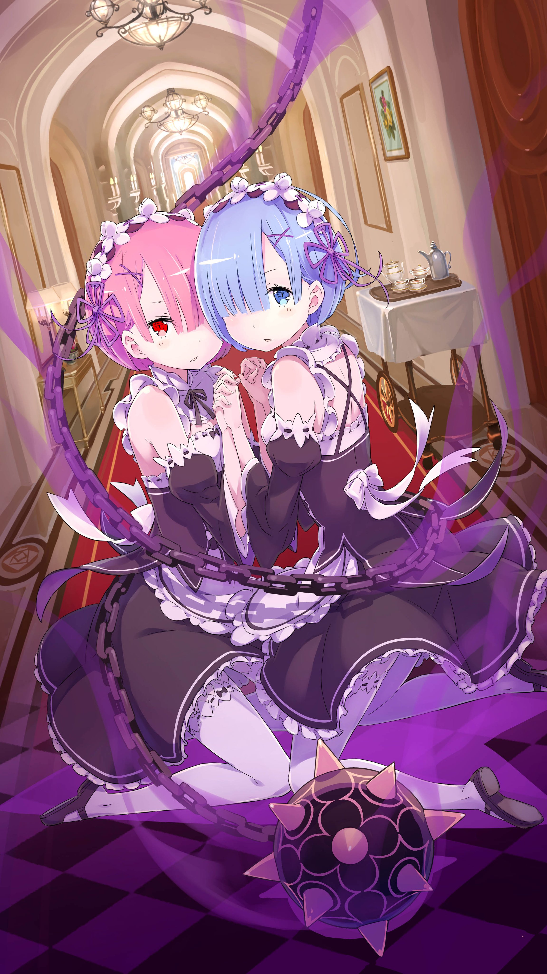 Re ゼロから始める異世界生活 公式 原作文庫２巻 表紙の レムラム イラストをぺたり ６話を見た後だと 伝わってくるものが重たいイラストですね Rezero リゼロ T Co Qqzgtmmibz Twitter