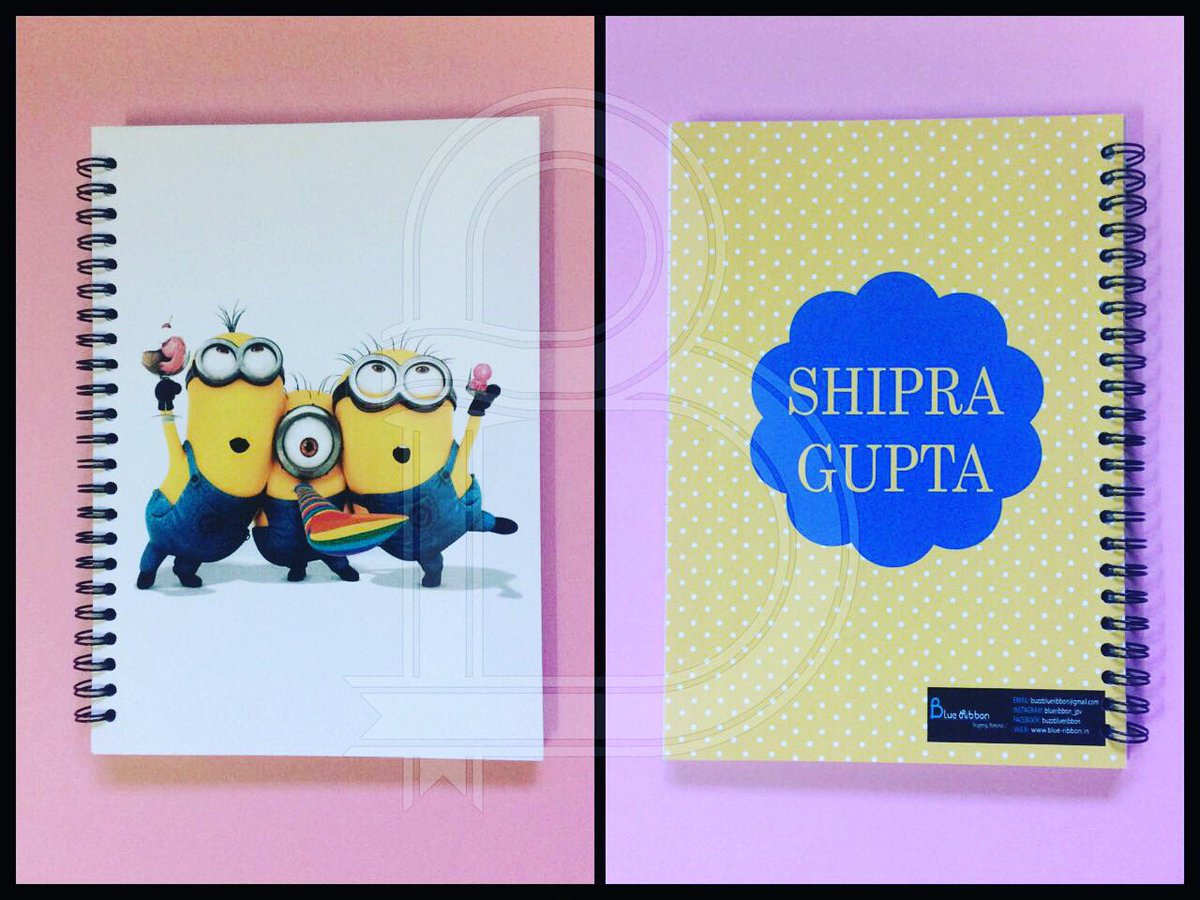 blueribbonjpv's tweet image. #CustomizedBooks #ColorsOfHapiness #MinionsLover #Blue #Yellow #Love #Digital #A5Size #Amazing #OrderNow #Mumbai