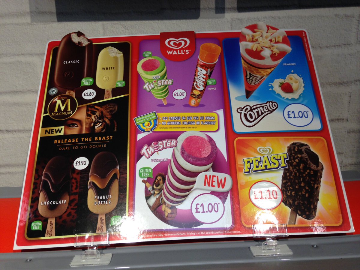 MyLocalBognor's tweet image. Why not enjoy the sun with our fantastic range of single ice creams