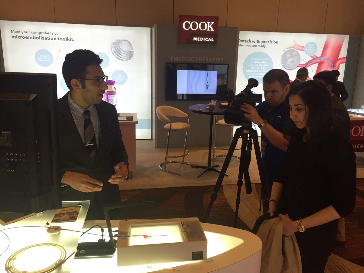 VIR_RUSH's tweet photo. @arslanmd and @TheRealDoctorOs being interviewed by @ShraysiTandon from @CCTV_America on #irad #GEST2016 https://t.co/3WdAgsAs5K