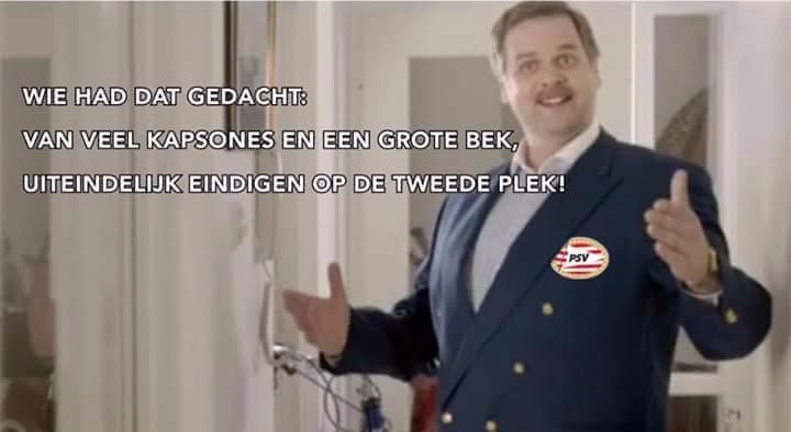 Wie had dat gedacht #PSV #psvlandskampioen