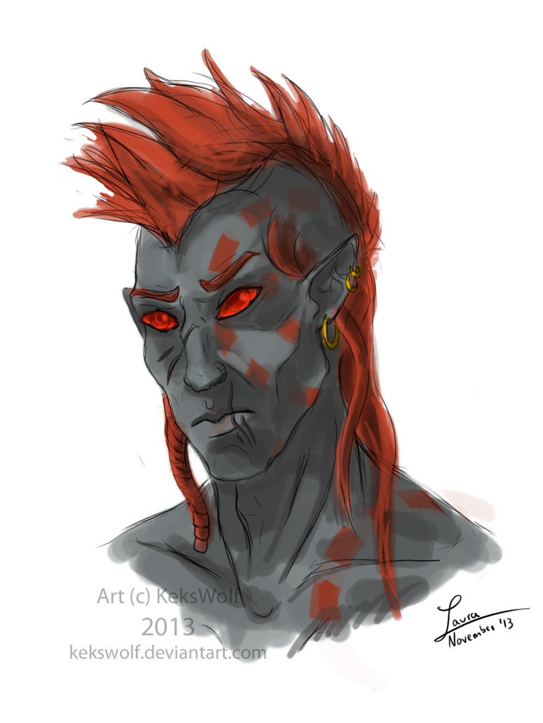 //Revamped Character!!
•Dunmer Ashlander
•Detailed RP
•Single verse/Single ship
•RT?