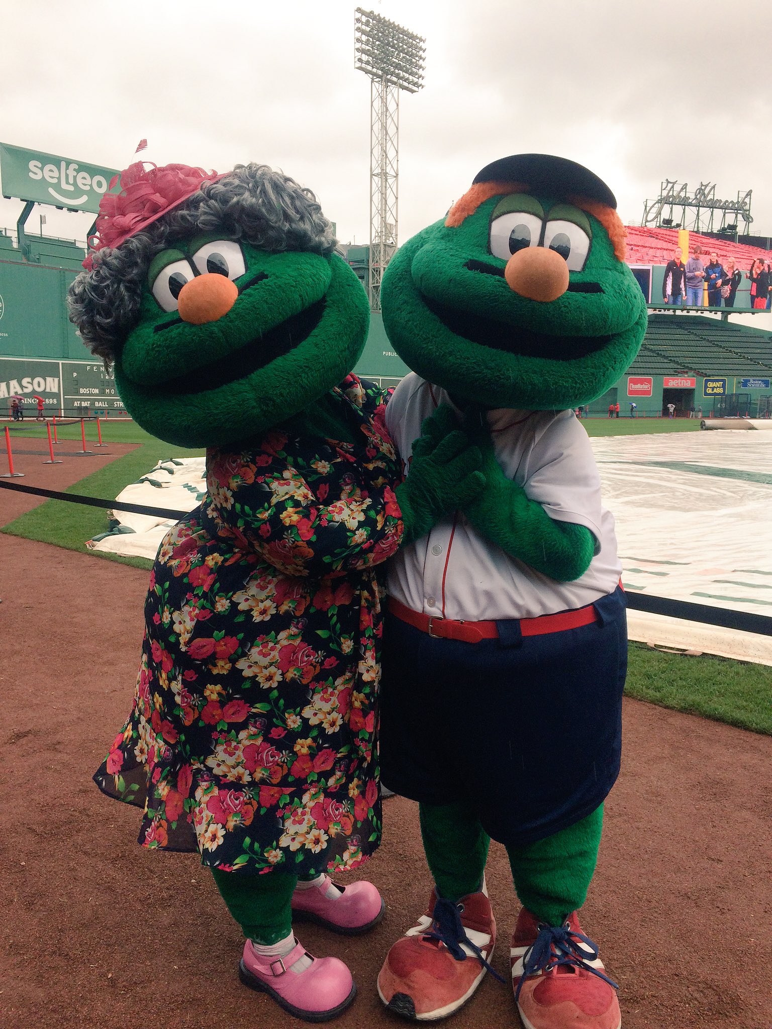 Courtney Fallon on X: Happy Mother's Day from Fenway Park! Wally the Green  Monster really loves his mommy. @fox25news  / X