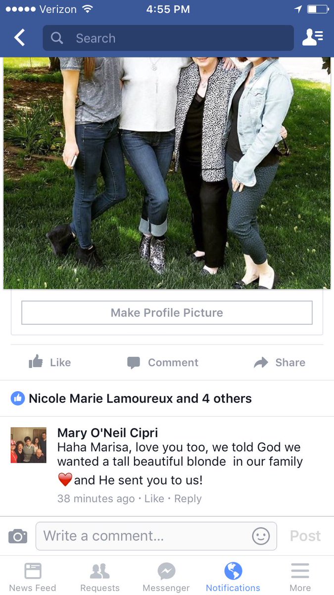 Risaroopoo's tweet photo. It's a good thing I'm brunette, grandma... Clearly God sent you the wrong thing https://t.co/dIQcRAQt9b