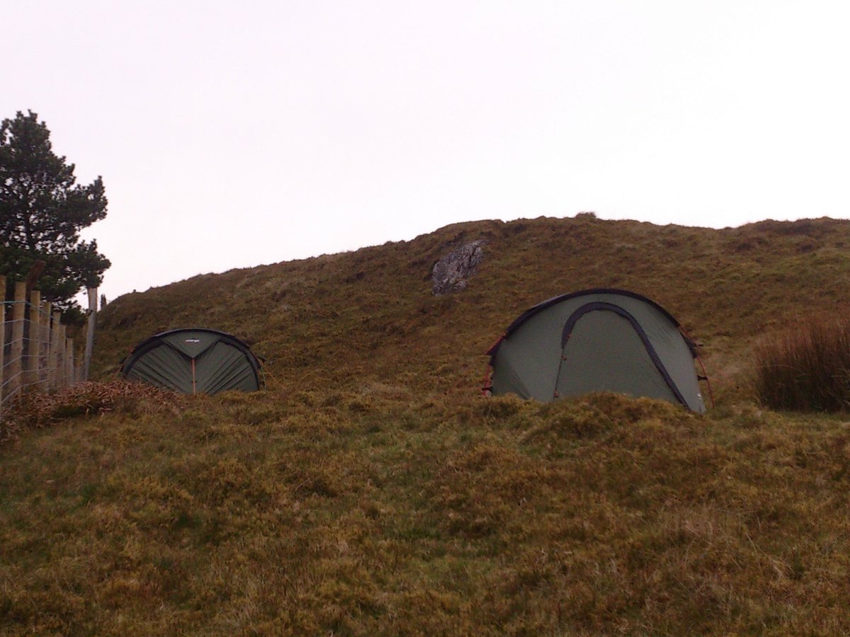 whosjonnym's tweet image. #cadwest #snowdonia camping, while it lasted