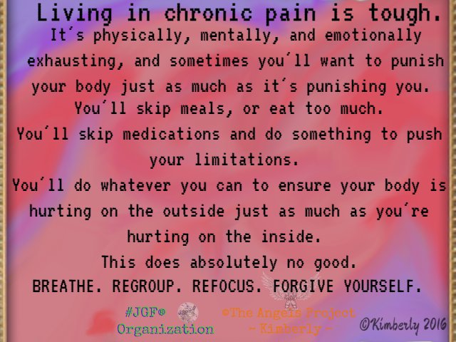 1AngelsProject's tweet photo. #theangelsproject #kimberly #jgf #pain #chronicpain #chronicillness #forgiveness #awareness #rsd #crps #youmatter https://t.co/Ui7nsBjmWo