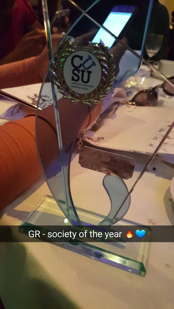 CUGospelRhythms's tweet photo. What a way to end the year...thank God for the honour and also @CUSU_sportsoc @covcampus for the recognition 😄🙌🏾💫#GR https://t.co/taN9TbsuzB
