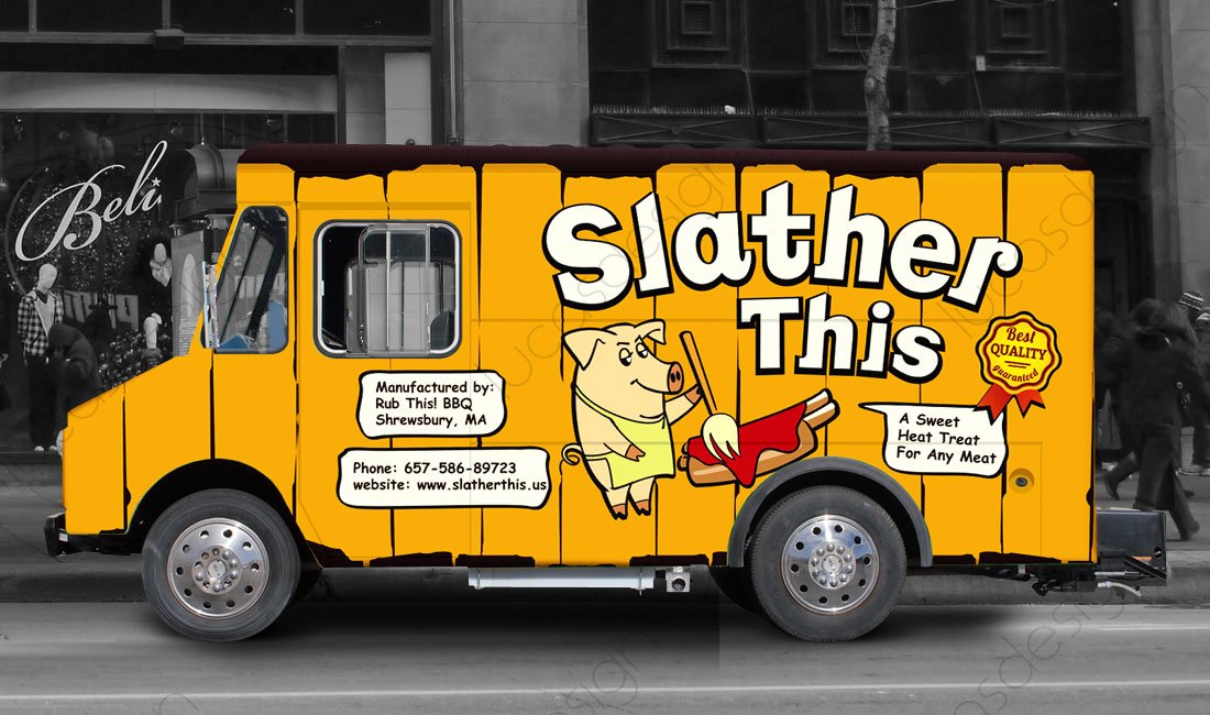 pheideas's tweet image. Rub This! BBQ  Company launched in 2014 their newest barbecue sauce. Car design. lucasgraphicdesign.com/portfolio/barb…