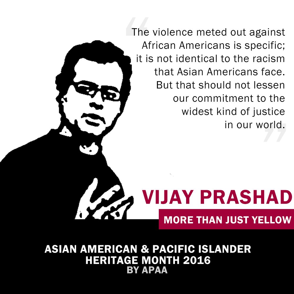 vijayprashad's tweet photo. From Karma of Brown Folk, 2000.
May is Asian Pacific American Heritage Month. https://t.co/eeBoZm76R4