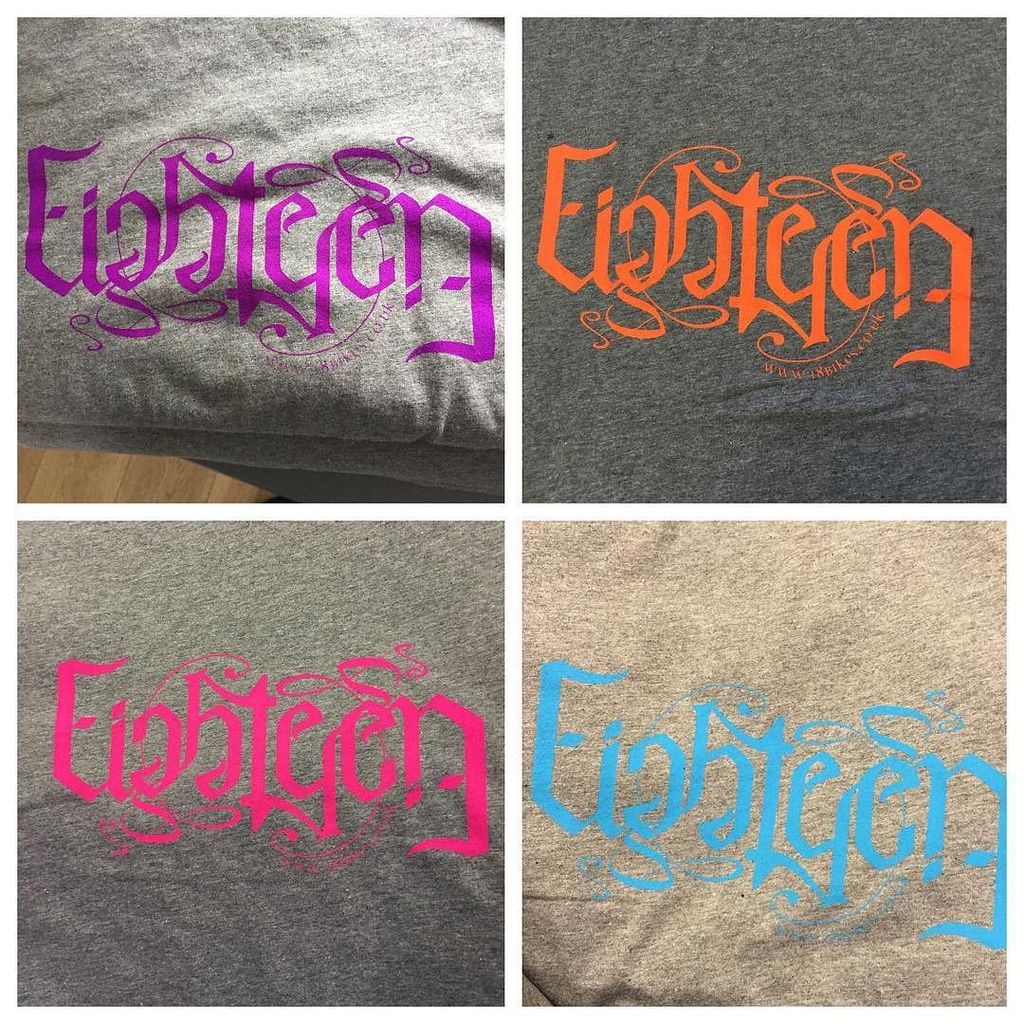 18bikes's tweet photo. A few logo tees done, green to follow soon!
#18bikes #weprintthings #organic #permasetaqua… https://t.co/NGhR3O5gjN https://t.co/lc9QJaiJGO
