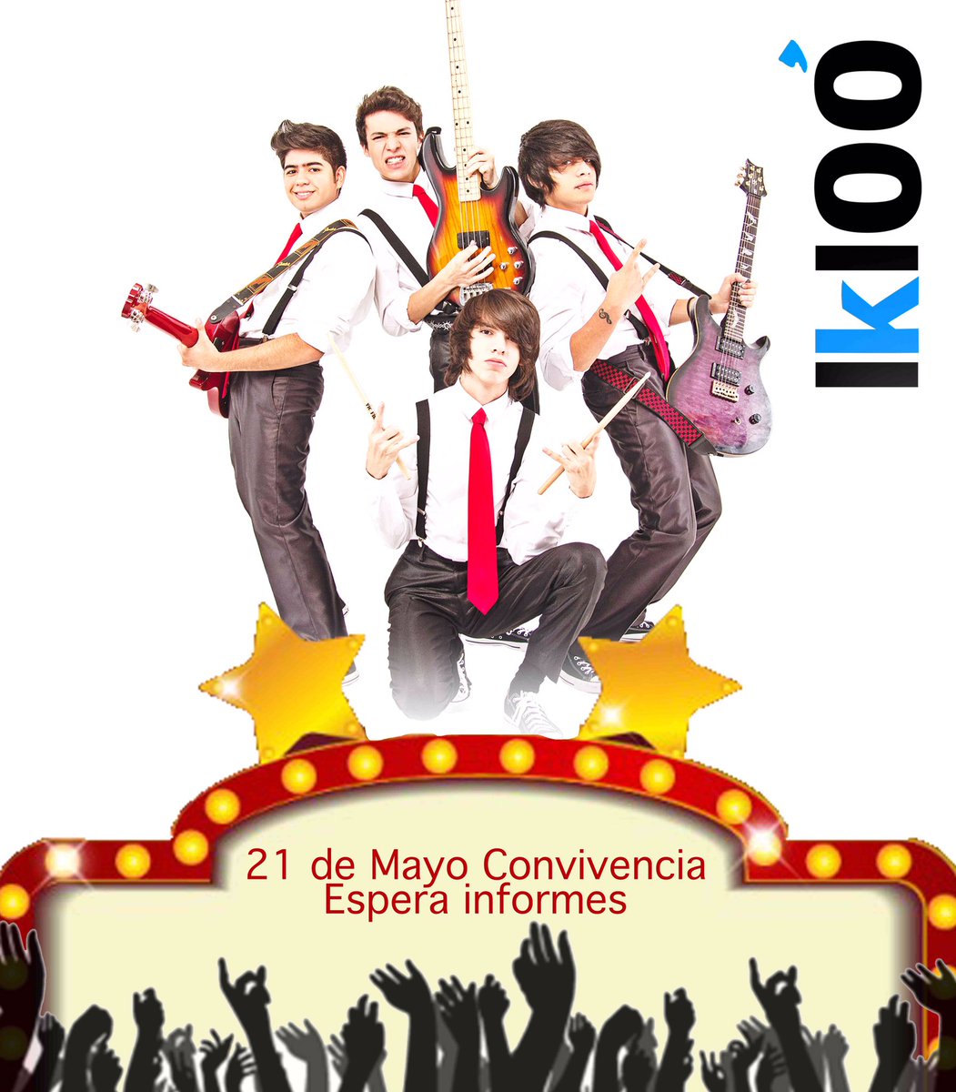 ARTISTOCK1's tweet photo. 21 de mayo se está preparando convivencia en Ciudad de México @ikloo_oficial @Ruben1G https://t.co/wXDcxs9Xl2
