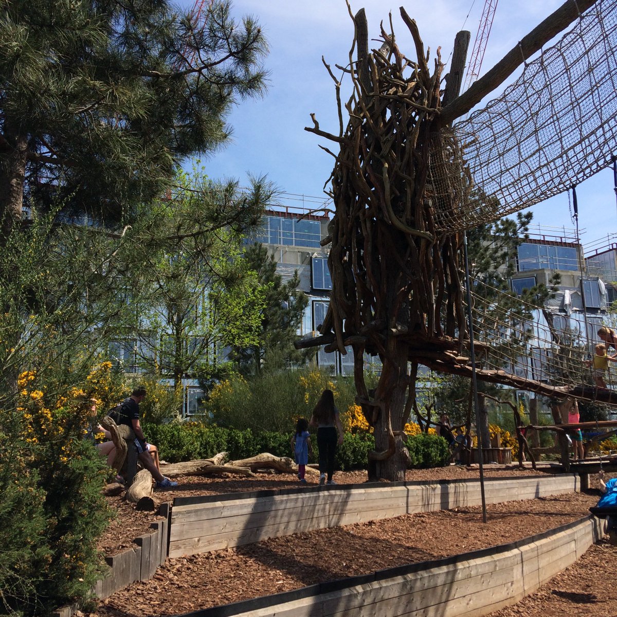 GSPlayscape's tweet photo. Visited #ErectArchitecture 's amazing sculptural playground #TumblingBay today at the #QueenElizabethOlympicPark ! https://t.co/ZWRQT0ygcX