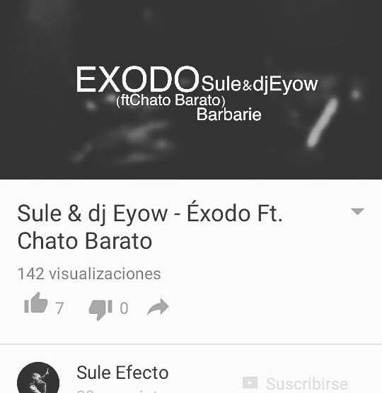 SuleEfecto's tweet photo. Exodo Segundo clip de BARBARIE esta vez junto a chato barato https://t.co/LuHaZY5BoQ