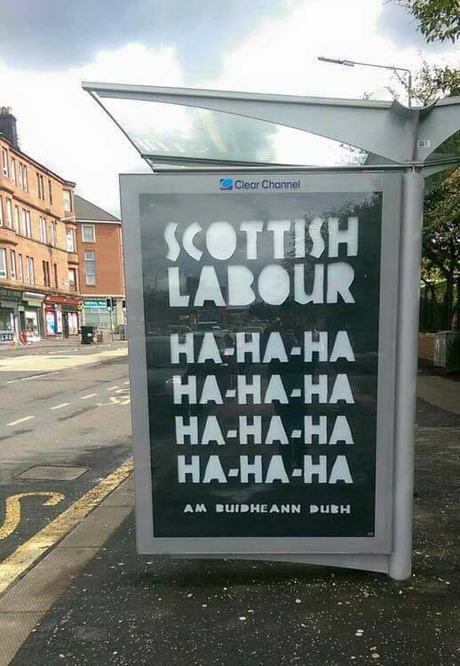 A Glasgow bus stop r/Scotland