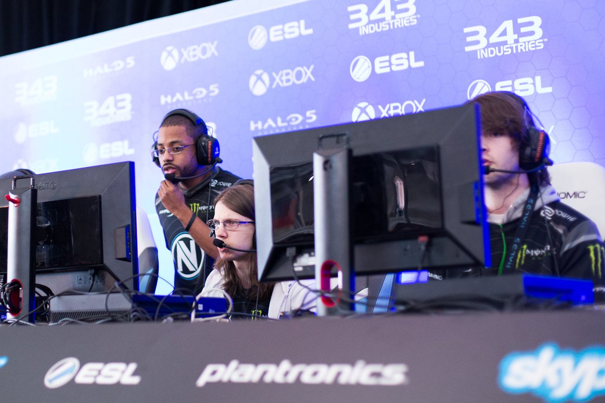 Envy's tweet photo. Today, EnVy Halo will play from Group B at the @HCS Pro League Summer Qualifier. Tune in at https://t.co/pbAIraJOv2 https://t.co/nmyfuVP8HE