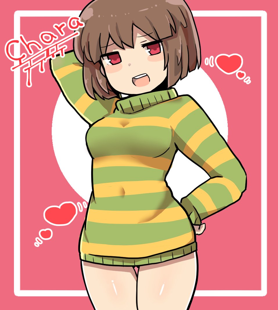 ハッソ on Twitter セクシーCharaちゃん undertale