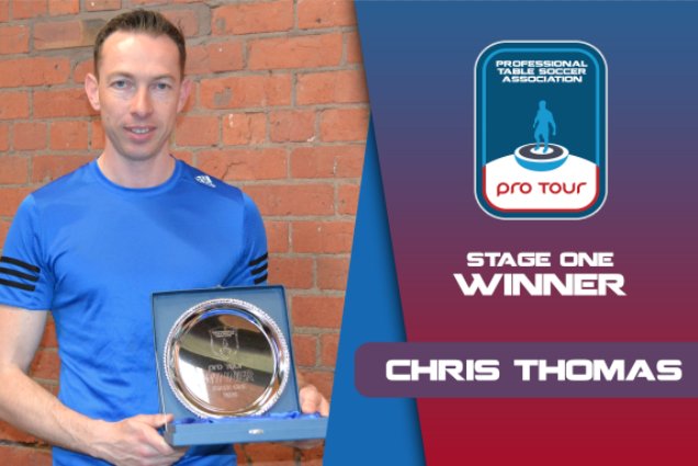 ProTableSoccer's tweet image. Chris Thomas wins stage one of the 2016 Pro Tour

protablesoccer.com/order-of-merit/

#Subbuteo #Football
