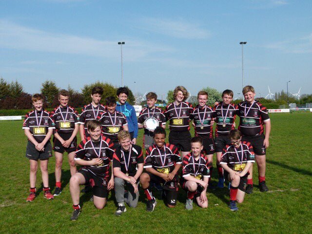 SQ_Rugby's tweet photo. Well done to #scottishexile @lewisfarrell110 at Mosborough RFC in helping to win the Thorne 7s Plate Final. https://t.co/fgkzHOVGg7