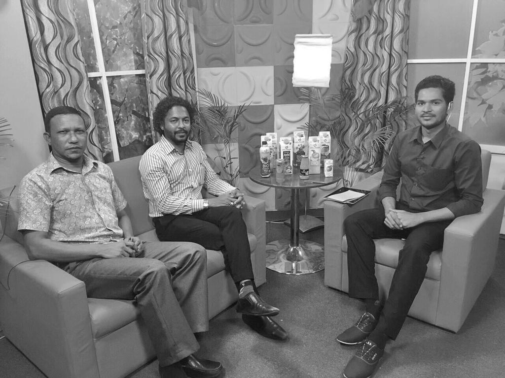 @ VTV morning show, regarding culture exchange programme between China &amp; Maldives. CMCA associate with NCA &amp; UAM.