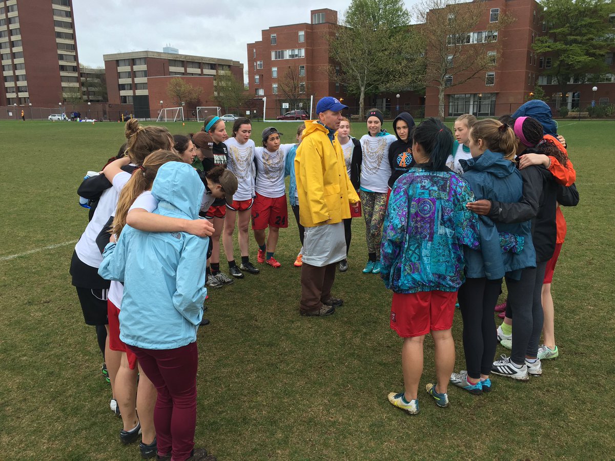 Coach Scott stays dry