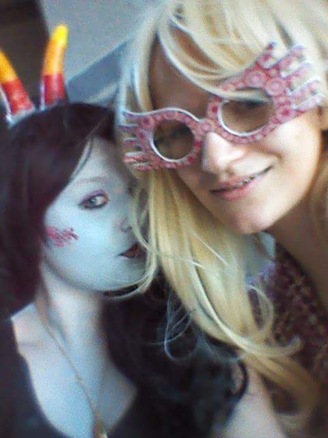 ((my feferi cosplay with some friends at a comic con today x))