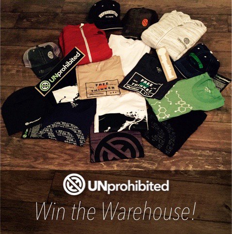 unproapparel's tweet photo. Retweet and follow to enter and #win one of EVERYTHING in #UNprohibited's entire collection! Ends 5/13/16 #Giveaway https://t.co/3wfRPrU05K
