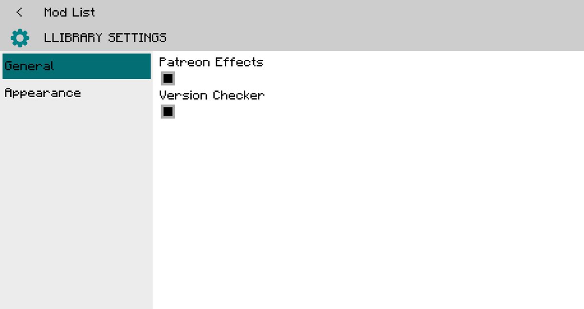 LLibraryMod's tweet image. What's coming in 1.4.0 you ask? An all-new GUI framework!