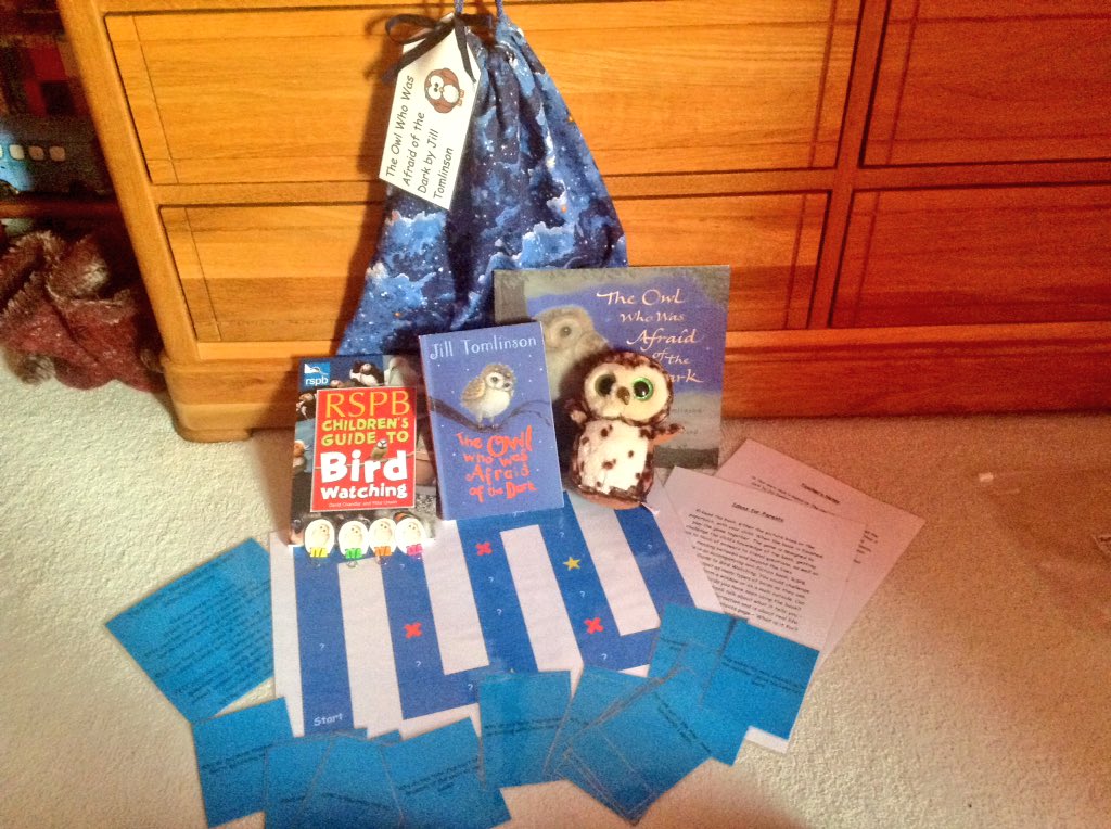 MissRobson1819's tweet photo. 'The Owl Who Was Afraid of the Dark' story sack is complete! 🤓 📖 #ysjprimed #ysjenglish https://t.co/3Keot3Jce2