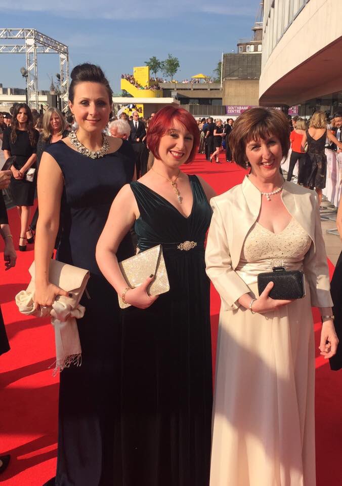 Honoured to be amongst such company - @MurrellSharon & @colleen_relle 😘 #BAFTATV #smashingglassceilings
