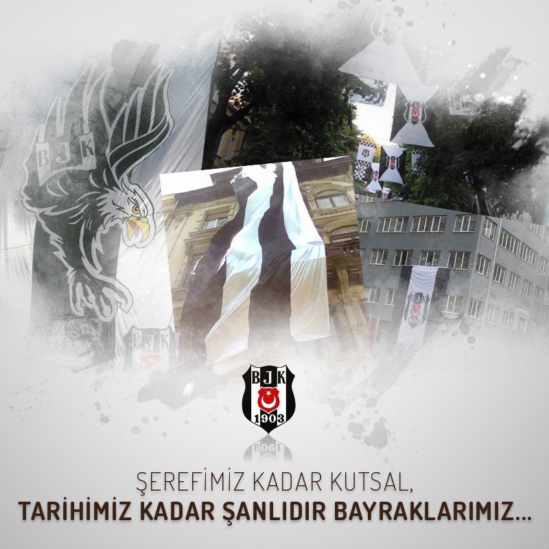 Bayraklar hazır mı, bayraklar...
#VurPençeniŞampiyonluğa
#Beşiktaş