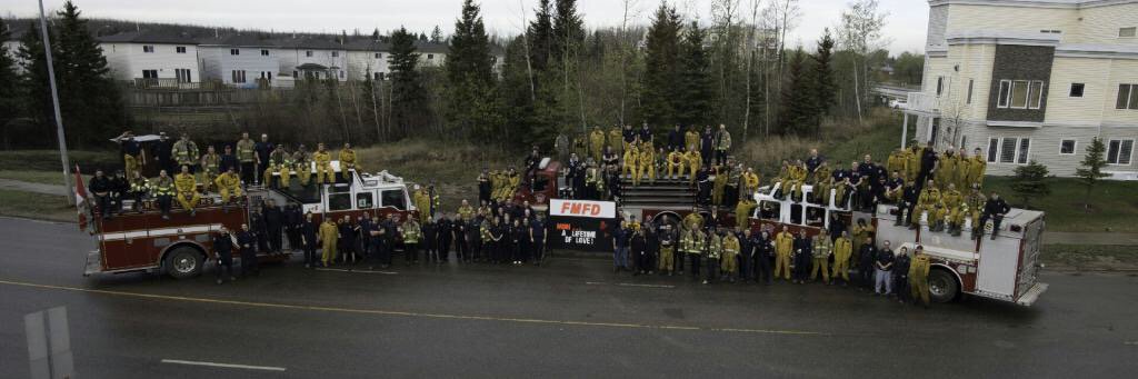 MeganSteiestol's tweet image. This is what #fmfd did for their wives today. Best #mothersday ever #ymmfire #yeg #iaff