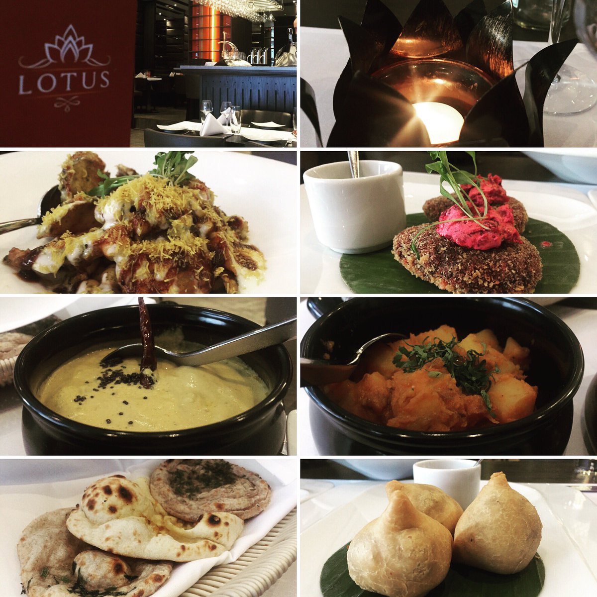 Tasty #Vegetarian dinner tonight @LotusLDN #Indian #FineDining reminded me of #Mumbai #TheatreTown #CoventGarden