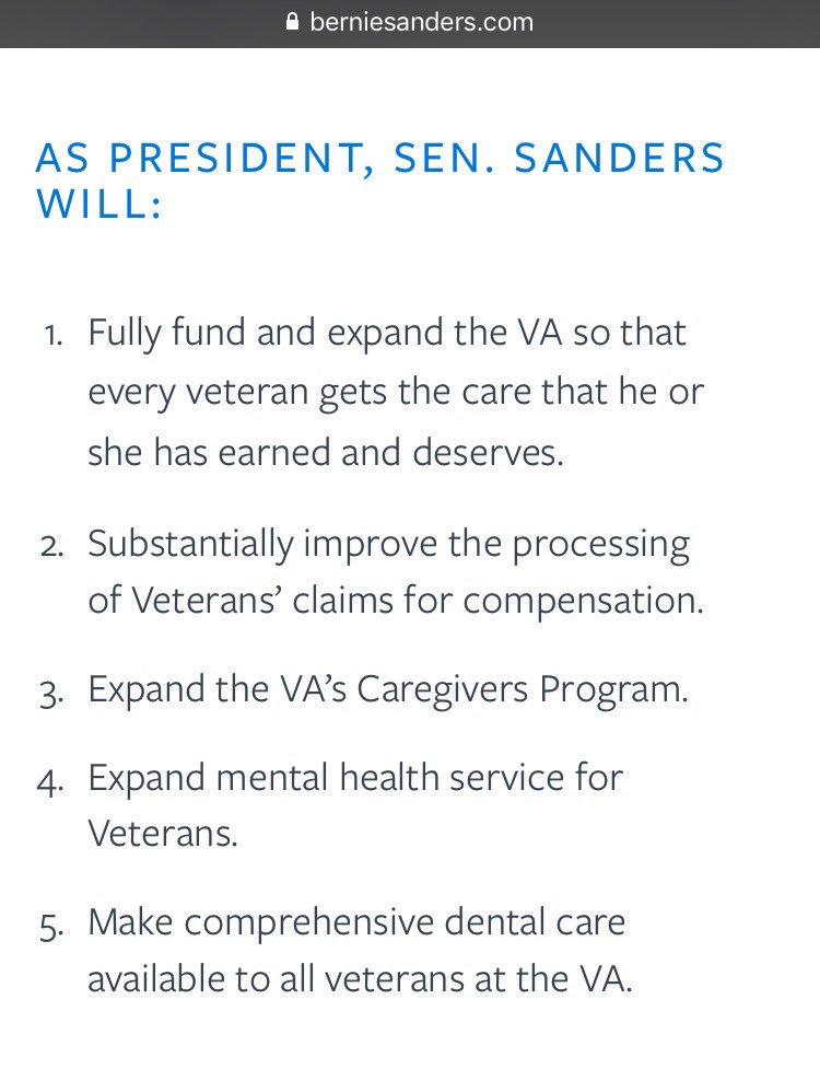 Ontheotherhand's tweet photo. #KnowOurVets Please consider voting for the DEM candidate who works hard for #veterans #Republicans4Bernie https://t.co/k007VCMww4