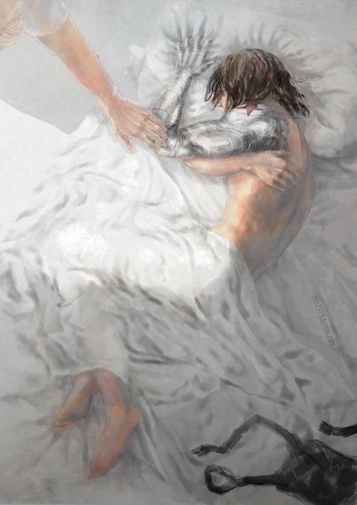 rtikan's tweet image. บนเตียงนอนสีขาว บัคกี้ของผมบริสุทธิ์ได้อย่างน่าอัศจรรย์ #stucky